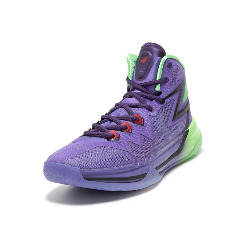 361° Big 3 Future Cushioning Coverage High Top Basketball Shoes Men's Ultraviolet-1