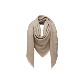 FENDI Ff Monogram Frayed Edge Scarf