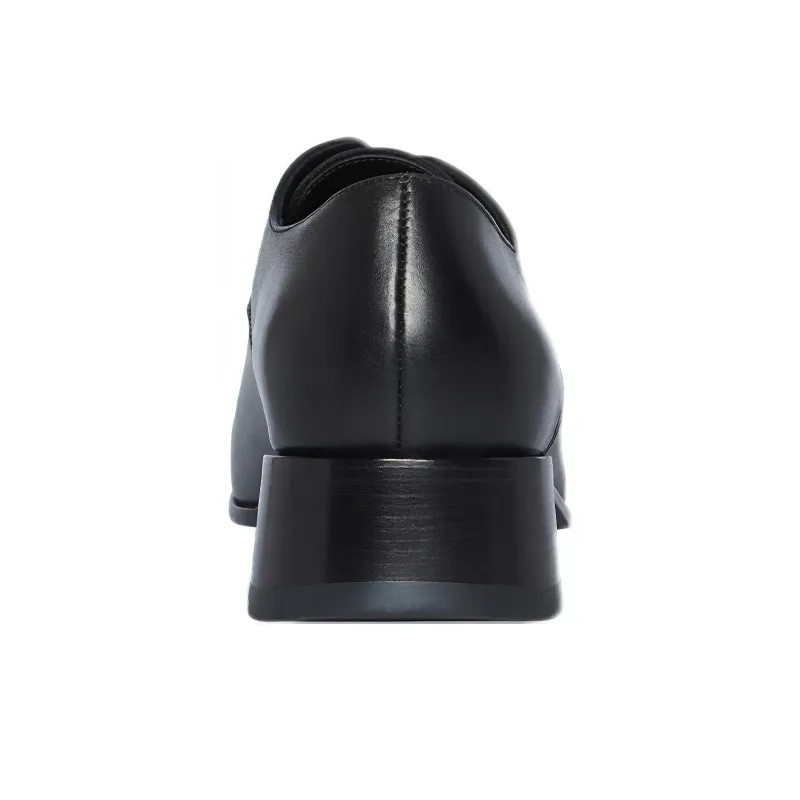 Balenciaga Work Derby Shoes 'Black'-3