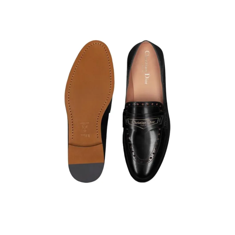 DIOR Boy Loafers Women's Black-4