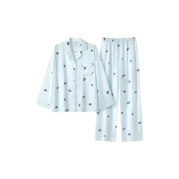 Maultiay Pajama Set Women's Blue