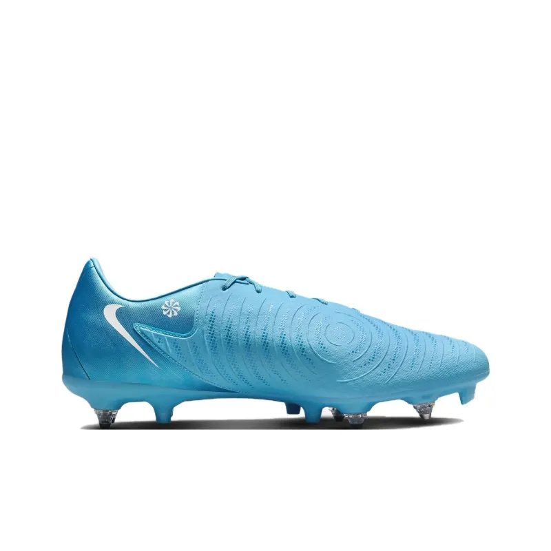 Nike Phantom GX 2 Academy SG Metal Long Studs Anti-Slip Wear-Resistant Soccer Shoes Unisex Blue White-1