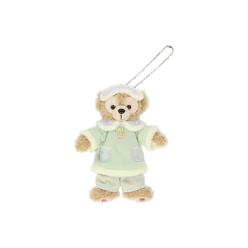 Disney Duffy Wearing Pajamas Dolls Plush Pendant Small Size Tall