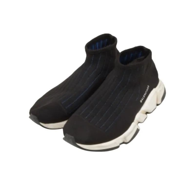 Balenciaga Speed Trainer Low 'Navy Stripes'-3