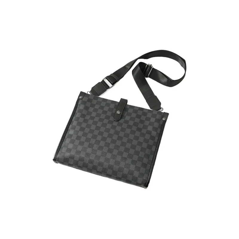 CARTELO PVC Crossbody Bag Men's Black-4