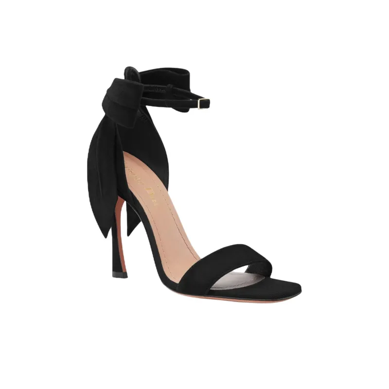 DIOR Mlle Dior Strap Sandals 10.5cm Women's Black-2
