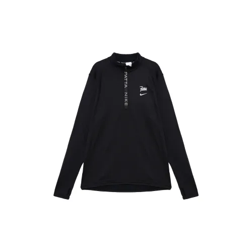 Patta X Nike Patta Co-brand Sweatshirts Unisex Black