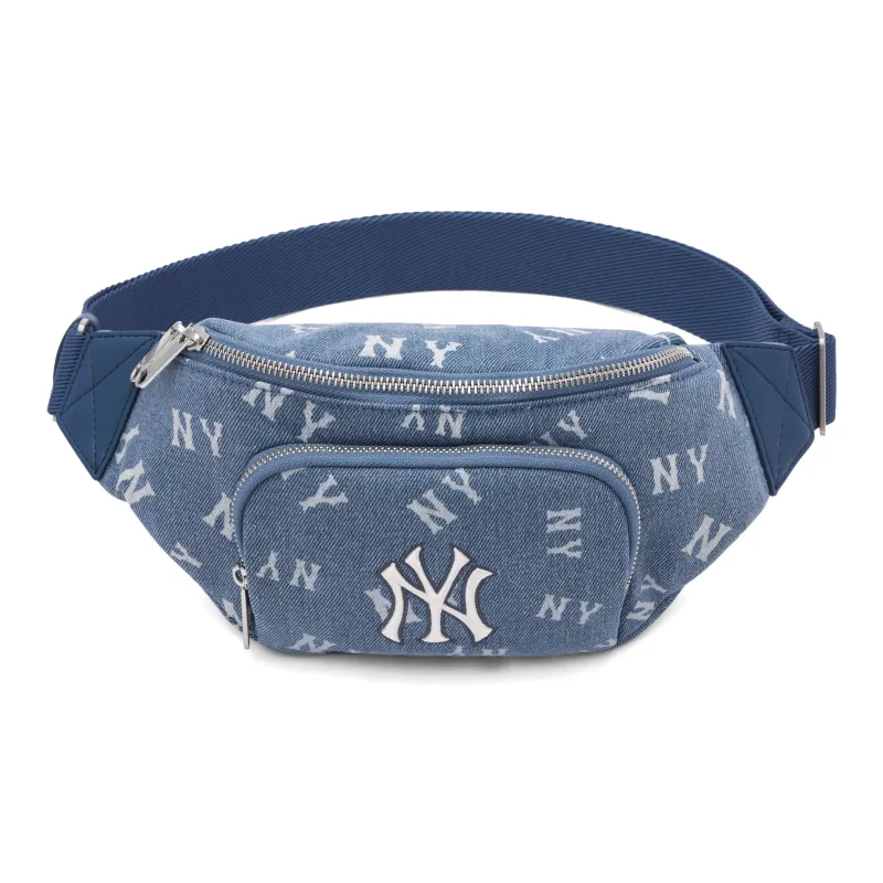MLB 24FW Waist Bag Unisex Blue-0