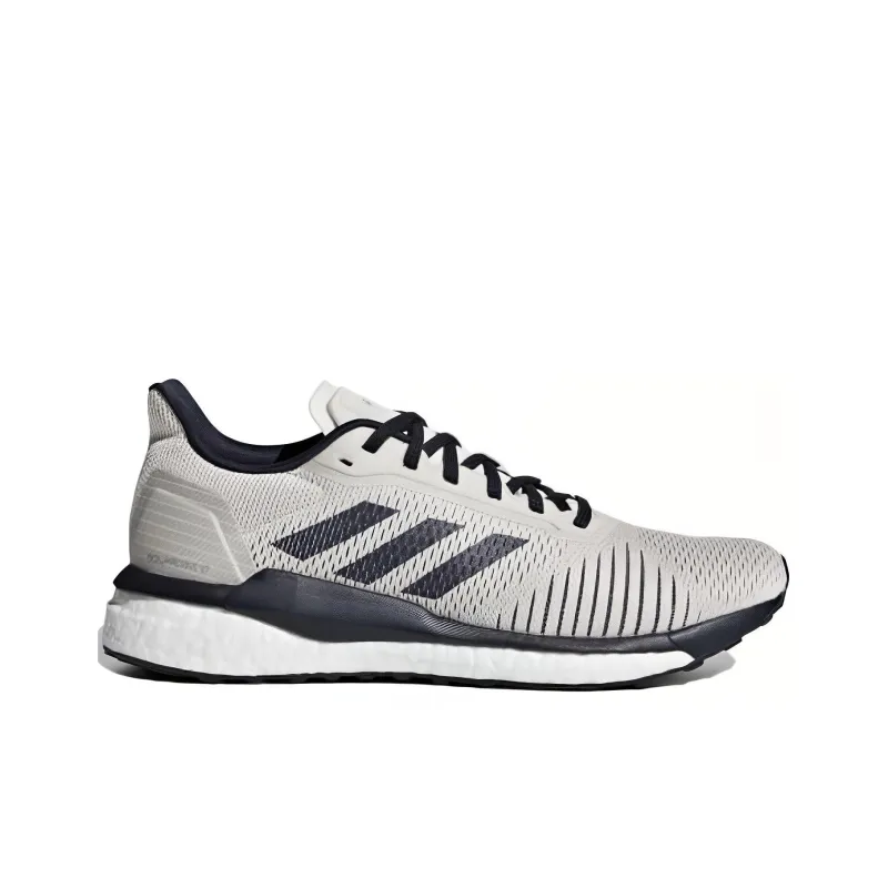 Adidas Solar Drive Slip-Resistant Low-Top Running Shoes Men's Gray Black-1