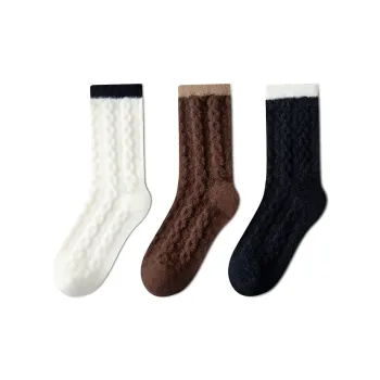 MIIOW Mid-Calf Socks Women's Combo Set