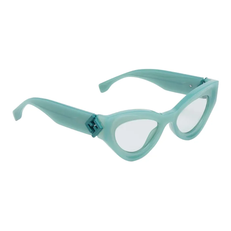 FENDI Acetate Cat Eye Sunglasses Women's Blue-2