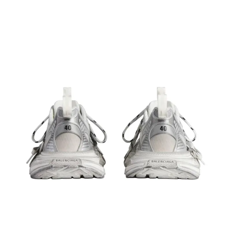Balenciaga 3XL White Silver Summer Mesh-4