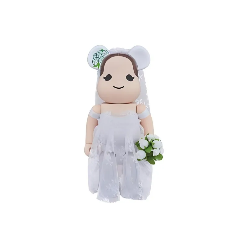 Bearbrick Greeting Marriage 2 Plus White-4