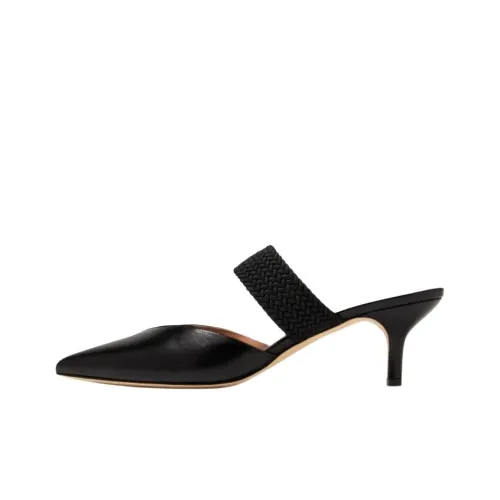 Malone Souliers Maisie Closed Toe Slippers 4.5cm Women's Black