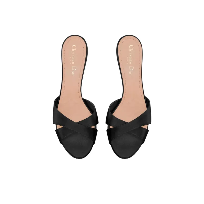 DIOR Slip Resistant Slide Slippers Women's Black-4