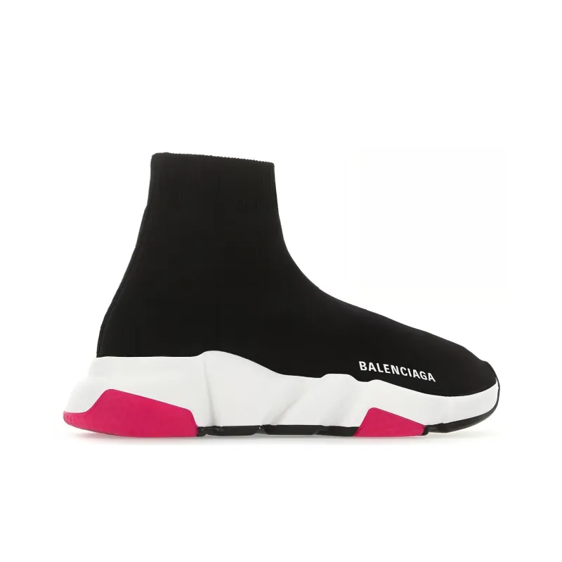 Balenciaga Speed Sneaker 'Black Magenta' Women's-3