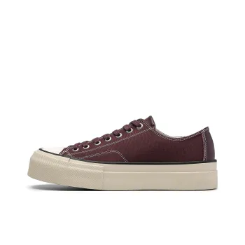 TC Tcmade 005 Wear Resistant Low Top Canvas Shoes Unisex Burgundy