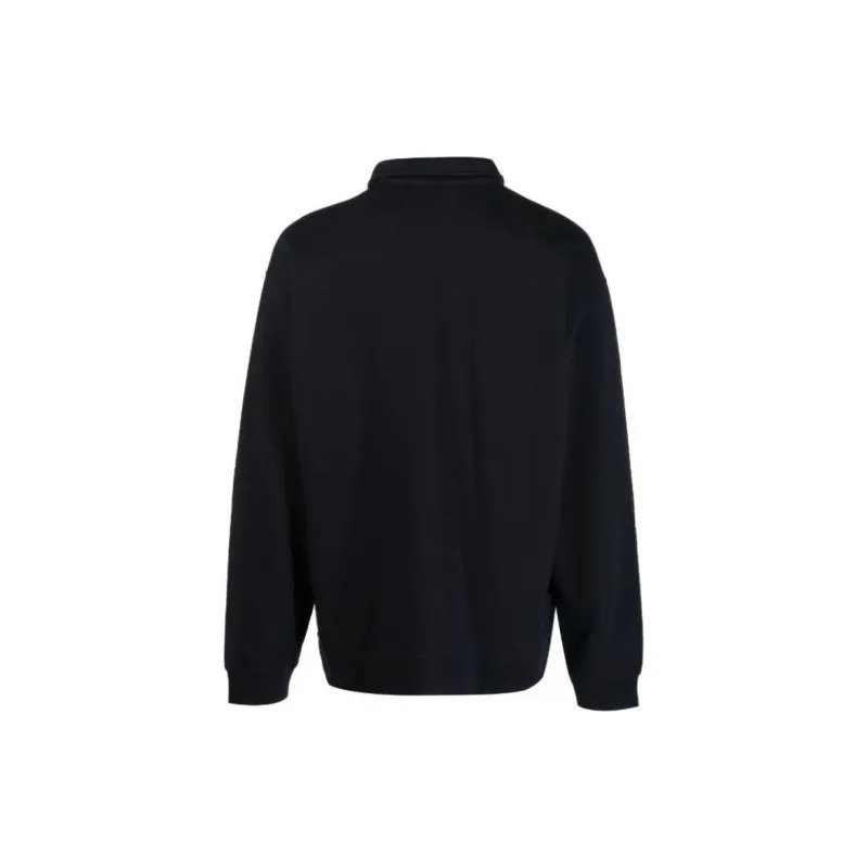 VINCE Zip detail Cotton Sweatshirt-1