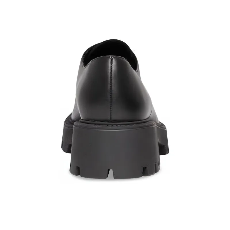 Balenciaga Rhino Derby Shoes 'Black Smooth Calfskin' Women's-3