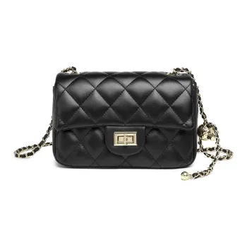 Carksky PU Crossbody Bag Women's Black