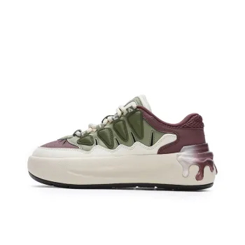 FILA CARROT 2 Anti Slip Wear Resistant Low Top Skateboard Shoes Women's White Purple
