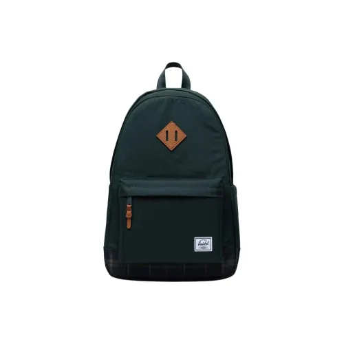 Herschel EcoSystem™ Recycled Fabric Backpack Unisex Dark Green