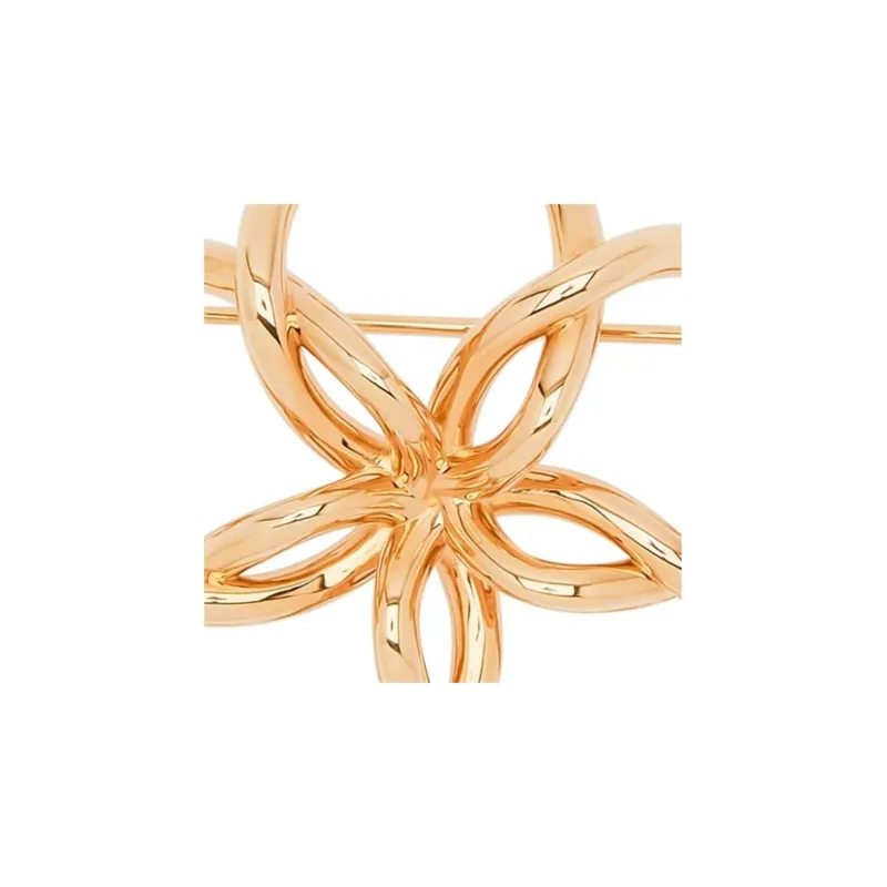 Oscar De La Renta O Flower Brooch-1