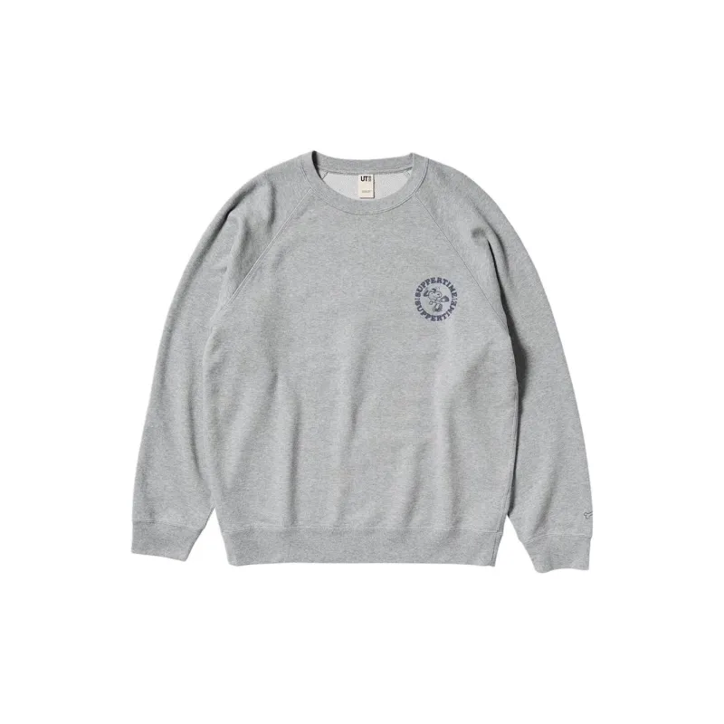 UNIQLO Uniqlo X PEANUTS Co branded Series Sweatshirt Unisex Gray-1