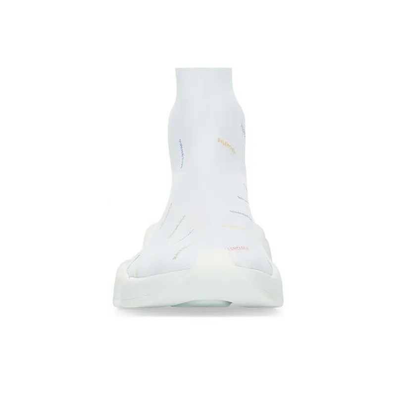 Balenciaga Speed 2.0 Sneaker 'All Over Logo - White Multi'-3
