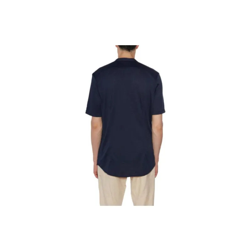 DANIELE ALESSANDRINI T Shirt Men's Dark Blue-1