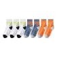 White 3-Cerulean 2-Persimmon Orange 2[7 Pack]