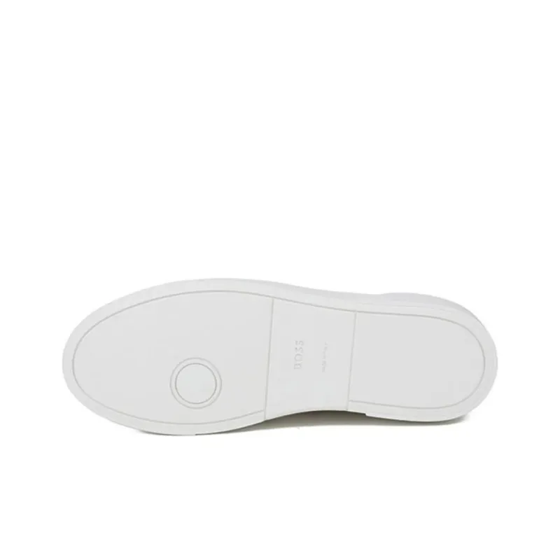 HUGO BOSS Low Top Skateboard Shoes Men's White-4