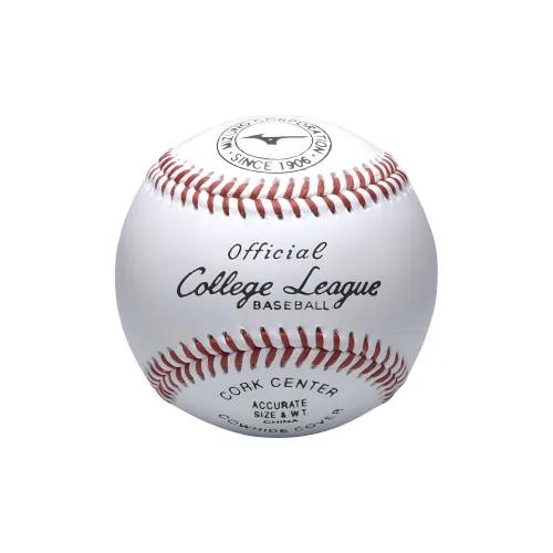 Mizuno Baseball Natural Leather Unisex White
