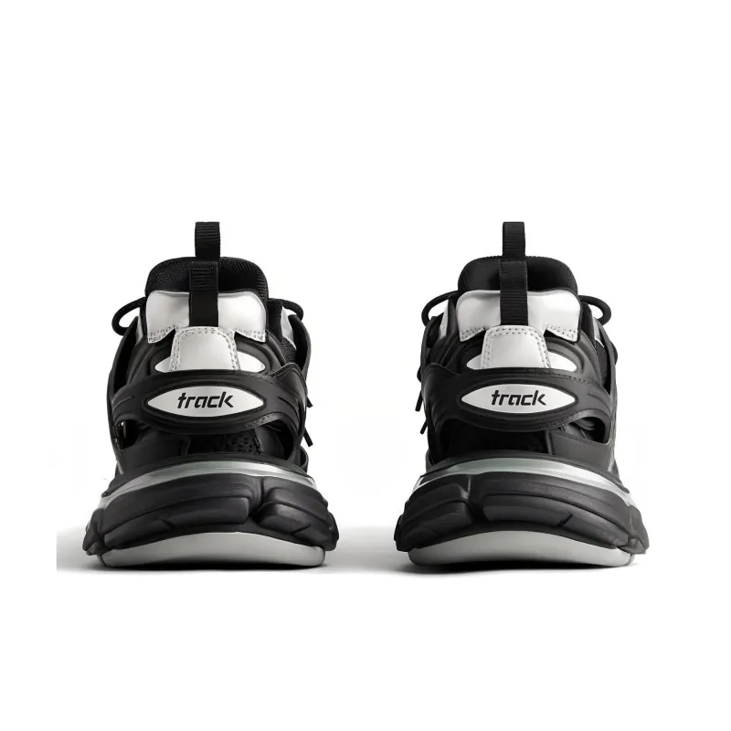 Balenciaga Track Black Silver-3