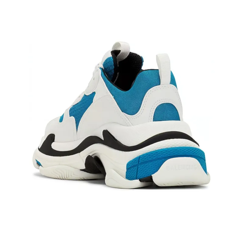 Balenciaga Triple S Sneakers 'White Carib Blue'-4