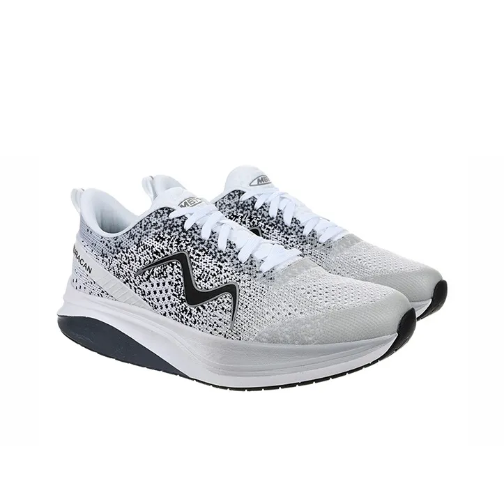 MBT Running Shoes Women's Low Top White/Gray-2