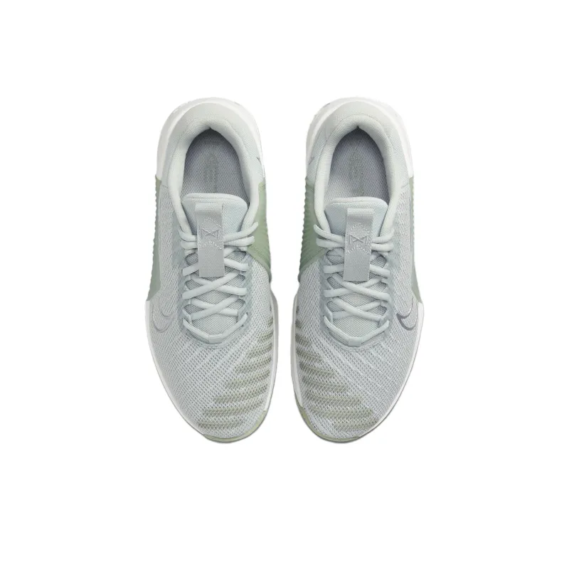 Nike Metcon 9 Anti Slip Wear Resistant Low Top Training Shoes Women's Gray Green-3