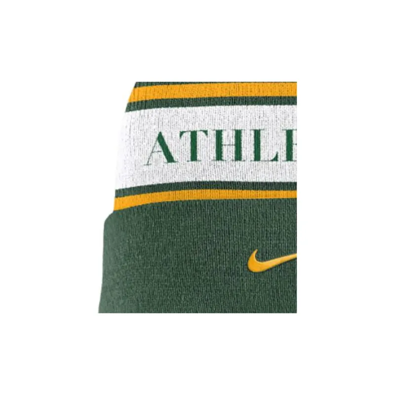 Nike Oakland Athletics Team Stripe Peak Men's Nike Mlb Cuffed Pom Beanie-2