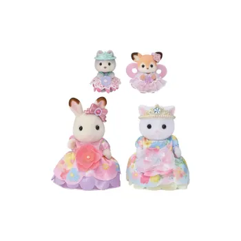Sylvanian Families Flower Princess Set Dolls Plush Doll 7cm High