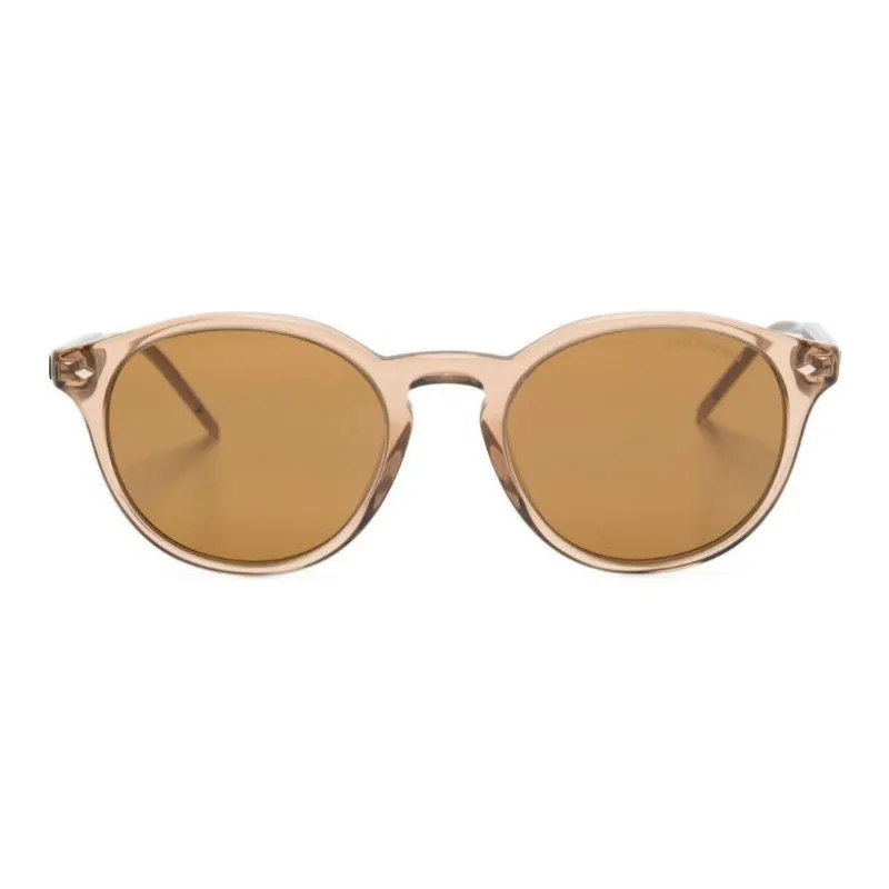 GIORGIO ARMANI Round Frame Sunglasses-1