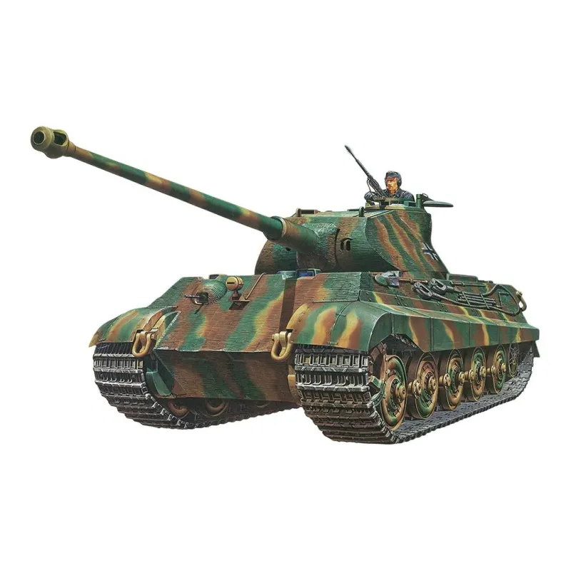 Tamiya SCALE GERMAN KING TIGER PORSCHE TURRET Model Kits-3