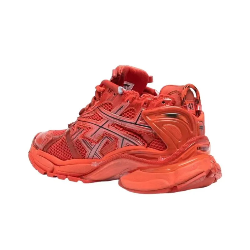 Balenciaga Runner Sneaker 'Red'-3