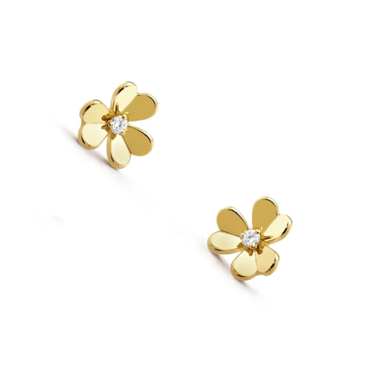 Van Cleef & Arpels - Stud Earrings Women's Gold-1