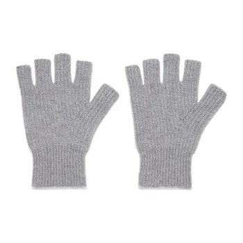 VINCE Cashmere Knit Gloves Women's Gray