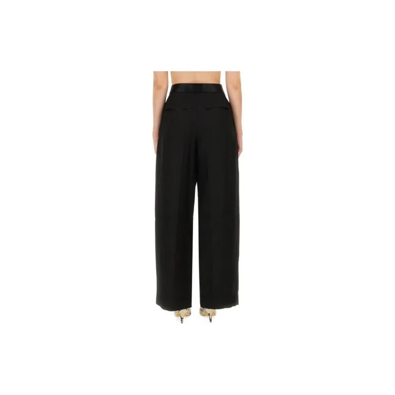 KHAITE Marine Pant 'Black'-1