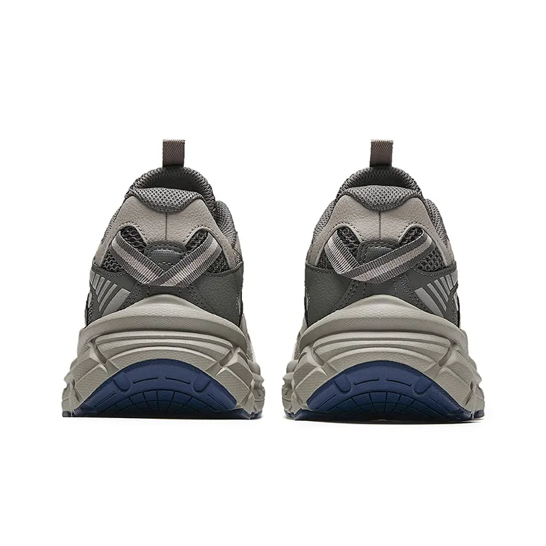 Anta Low Top Running Shoes Men's Gray Brown-3