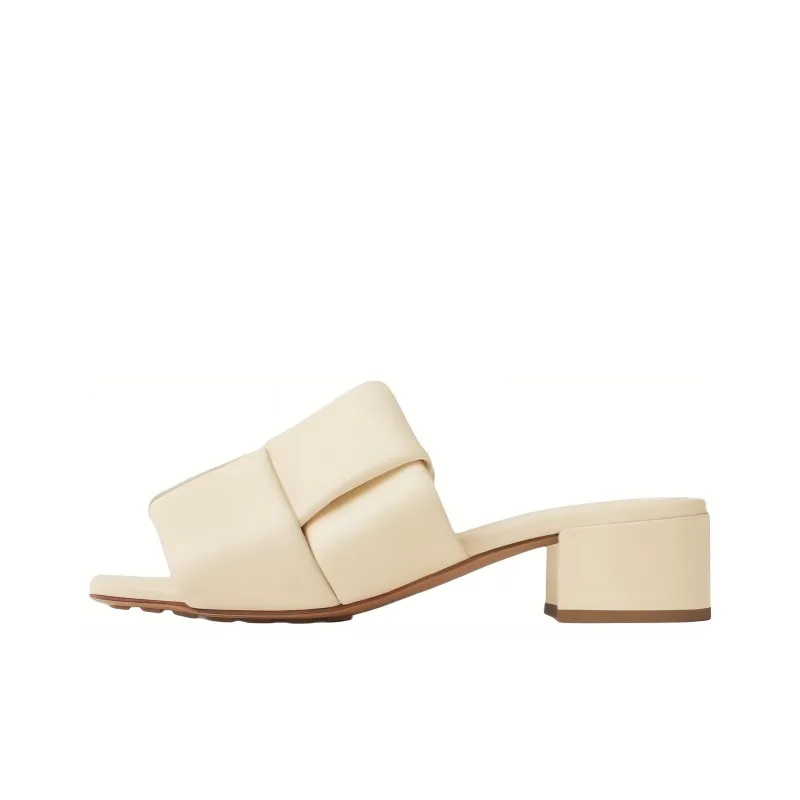 Bottega Veneta Stretch Casual Slippers Women's Ecru-0