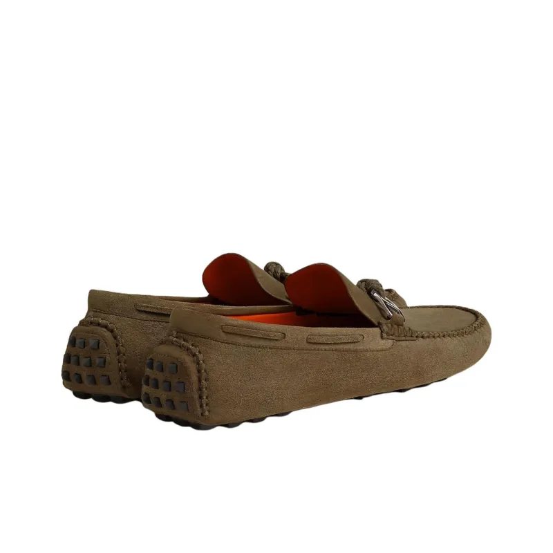 HERMES Alessandro Beanie Shoes Men's Umber-2