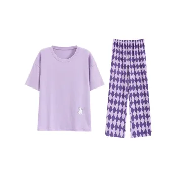 Urban Beauty Pajama Set Women's Purple