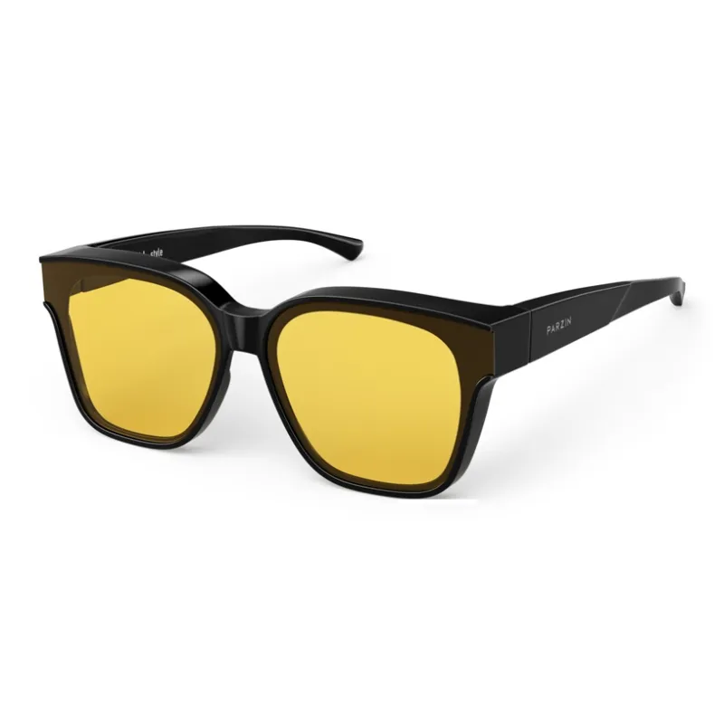 PARZIN TR90 Square Sunglasses Unisex-14